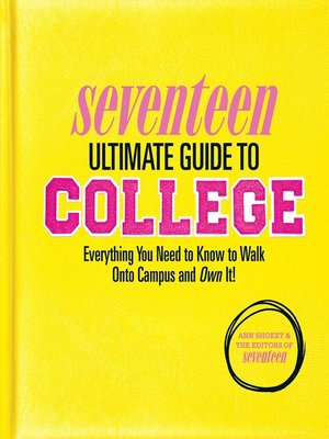 cover image of Seventeen Ultimate Guide to College